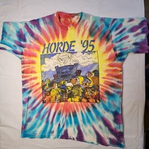 Horde Festival 1995 Authentic T-shirt Tie Dye